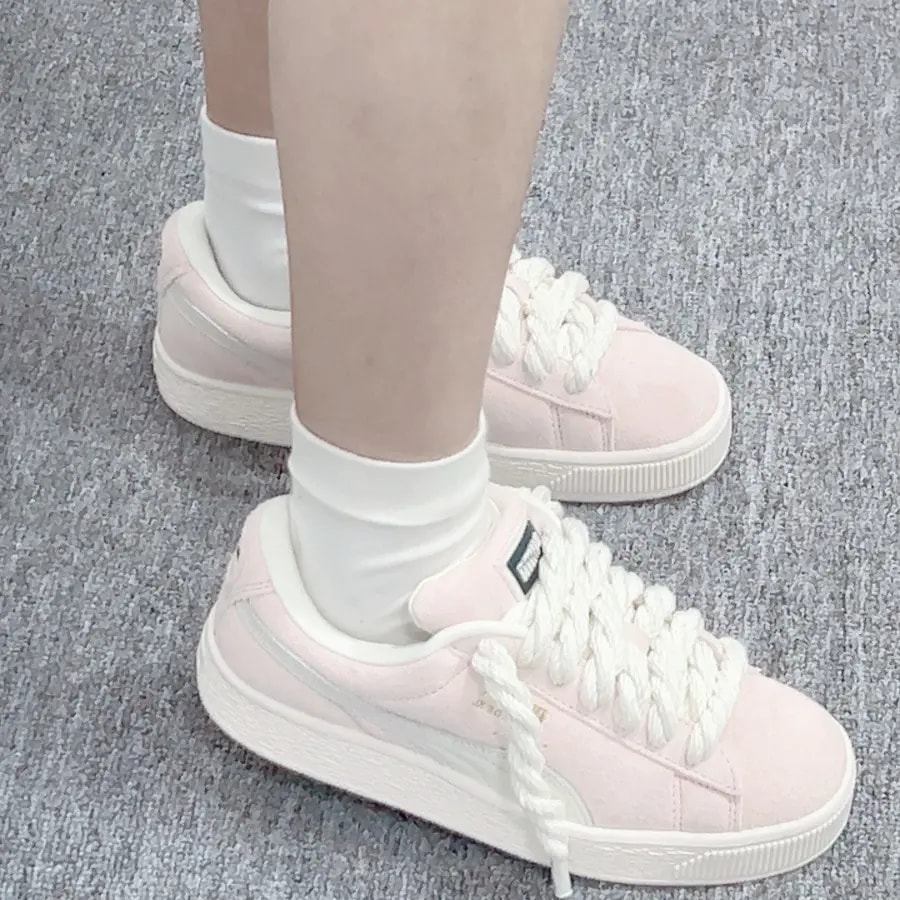 Giày Puma Suede XL x Anwar Carrots 'Cream' 398801-01 — ảnh 2