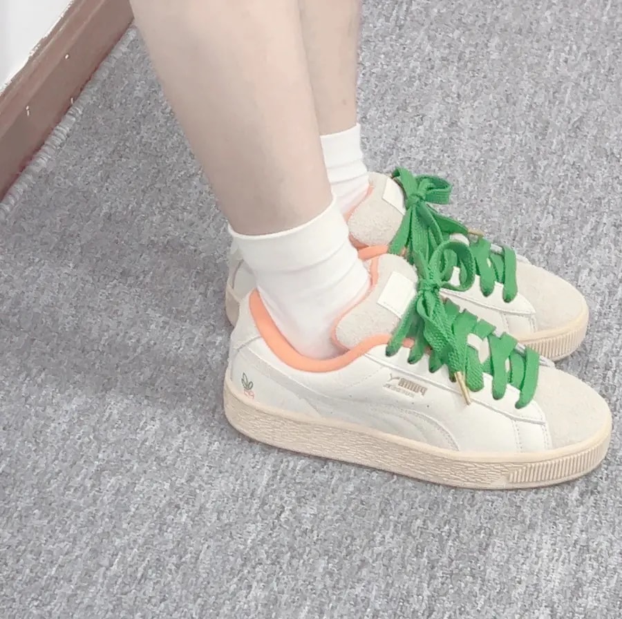Giày Puma Suede XL x Anwar Carrots 'Cream' 398801-01 — ảnh 3
