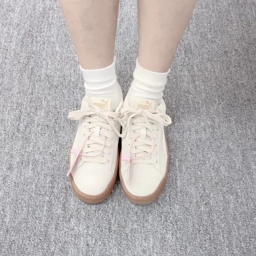 Giày Puma Suede XL x Anwar Carrots 'Cream' 398801-01 — ảnh 4