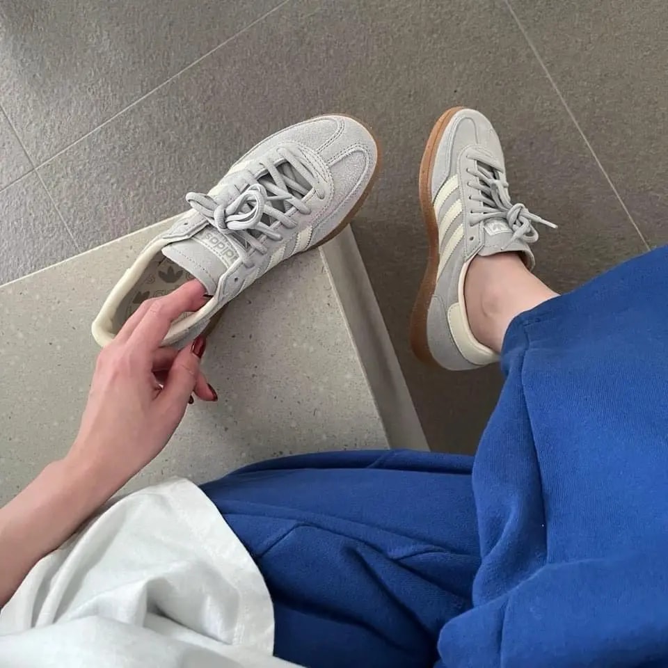 Giày Adidas Handball Spezial 'Grey Two Cream' IF7086 — ảnh 4