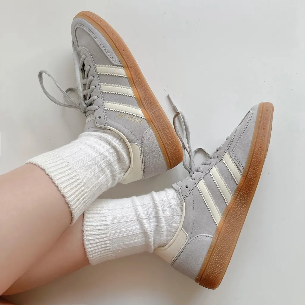 Giày Adidas Handball Spezial 'Grey Two Cream' IF7086 — ảnh 2