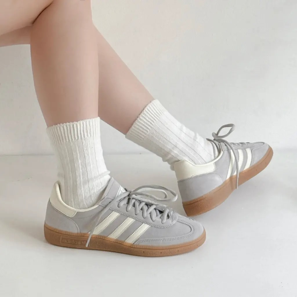 Giày Adidas Handball Spezial 'Grey Two Cream' IF7086 — ảnh 3