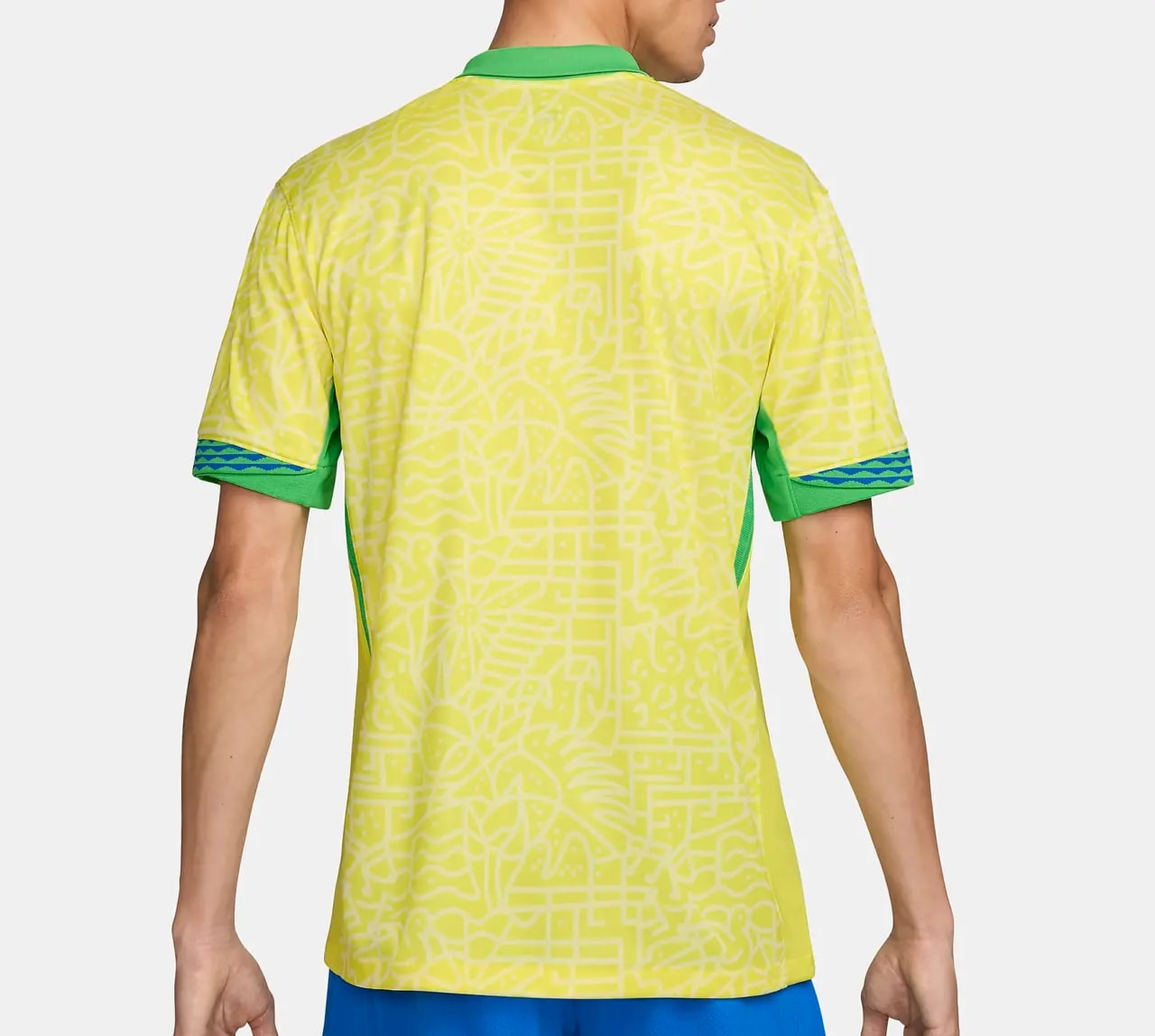 Áo Nike Brazil 2024 Home Jersey 'Yellow' FJ4284-706 — ảnh 3
