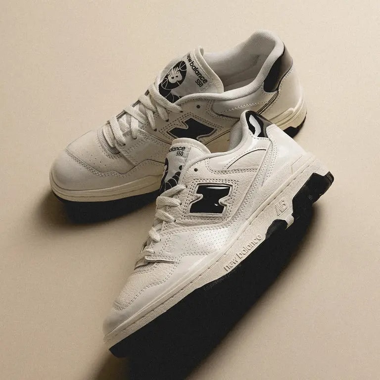 Giày New Balance 550 'Sea Salt & Black' BB550YKF — ảnh 3