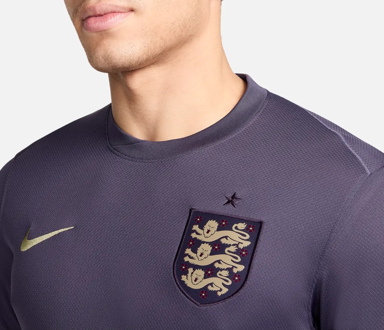 Áo Nike England 2024/25 Away 'Dark Blue' FJ4272-573 — ảnh 2