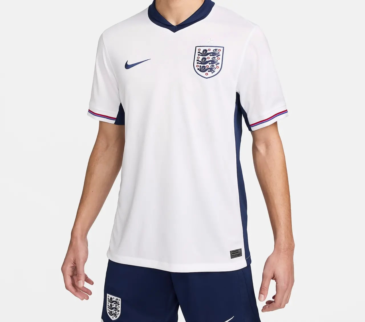 Áo Nike Ent England 2024 Home Jersey 'White' FJ4285-100 — ảnh 3