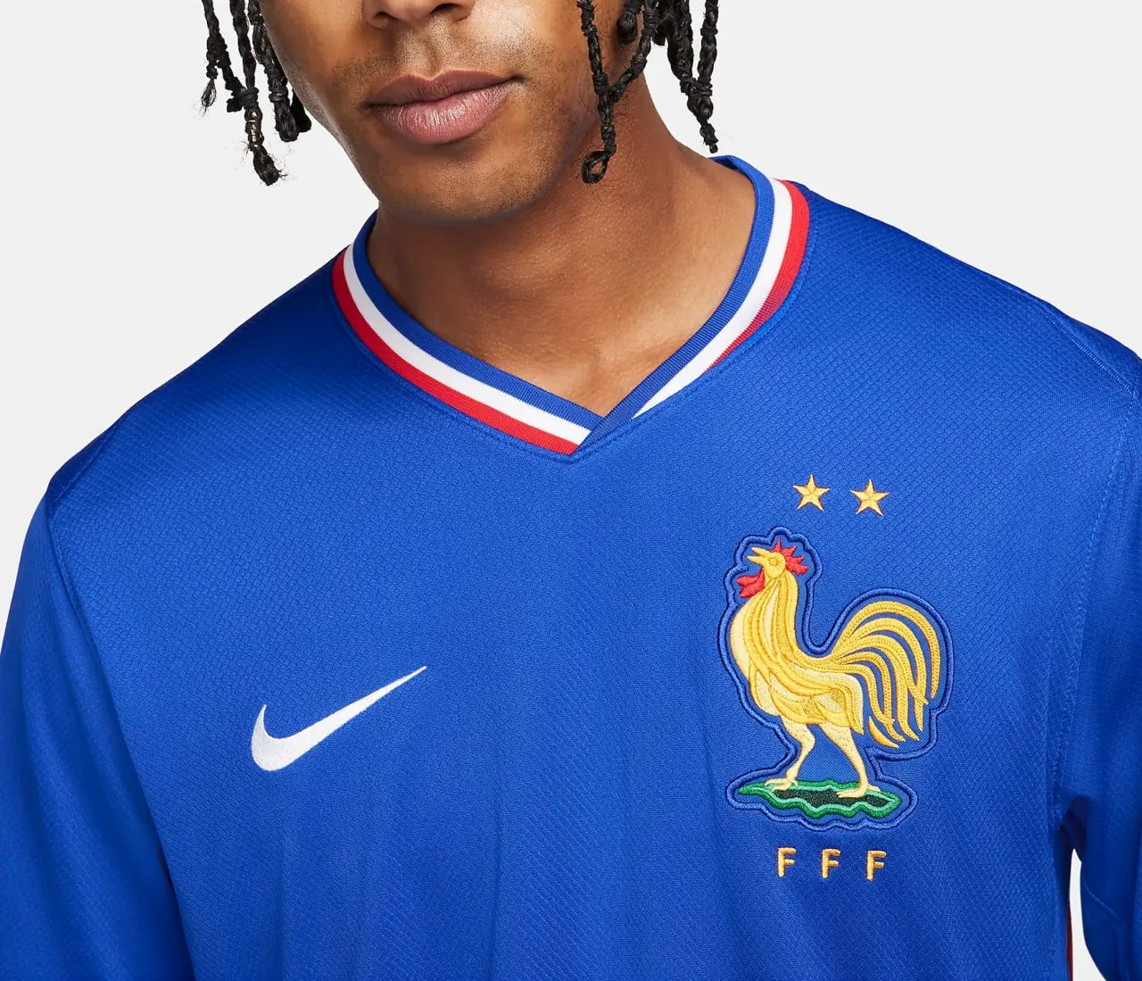 Áo Nike France 2024 Home Jersey 'Blue' FJ1259-452 — ảnh 2