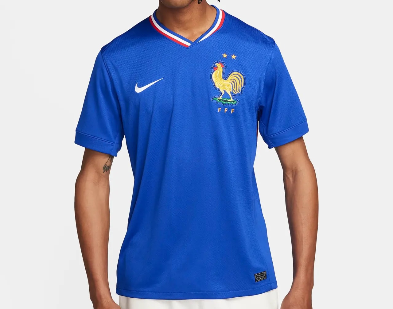 Áo Nike France 2024 Home Jersey 'Blue' FJ1259-452 — ảnh 3