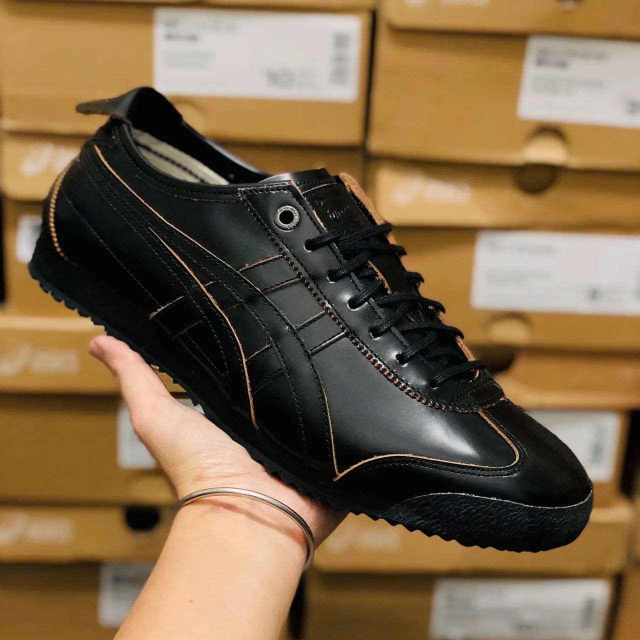 Giày Onitsuka Tiger Mexico 66 'Black' D8A2L-9090 — ảnh 2
