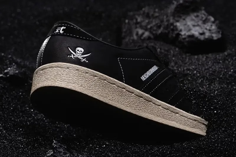 Giày Adidas Superstar x Neighborhood 'Ink Black' ID8650 — ảnh 3