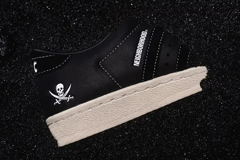 Giày Adidas Superstar x Neighborhood 'Ink Black' ID8650 — ảnh 2