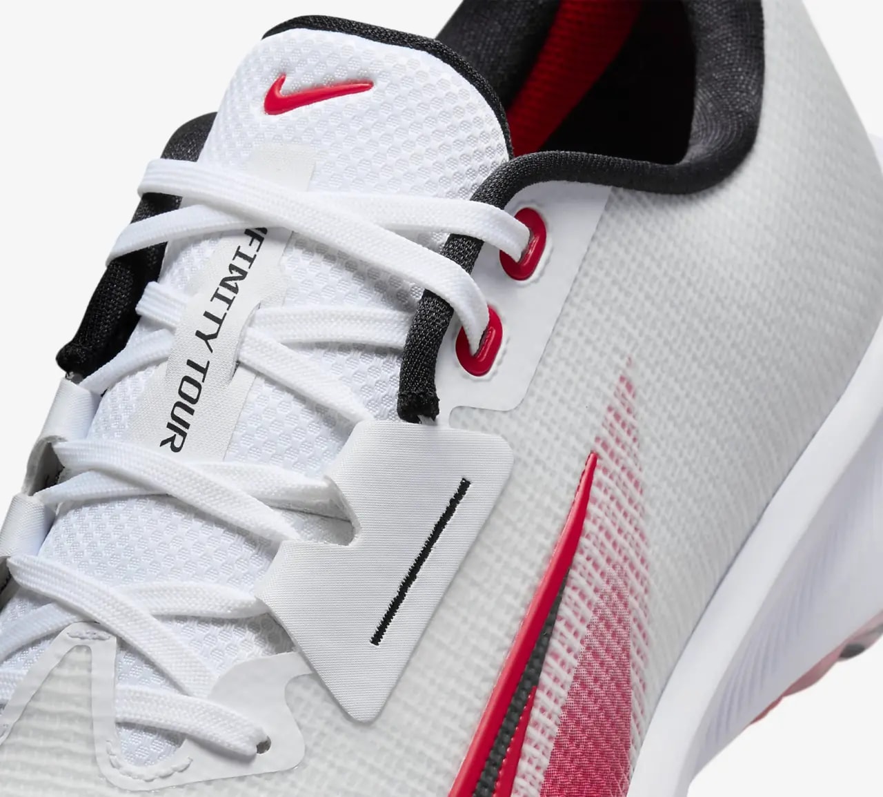 Giày Nike Air Zoom Infinity Tour 2 Golf 'White University Red' FD0217-101 — ảnh 2