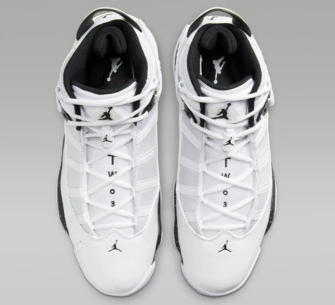 Giày Nike Air Jordan 6 Rings Reverse 'Oreo' 322992-111 — ảnh 3