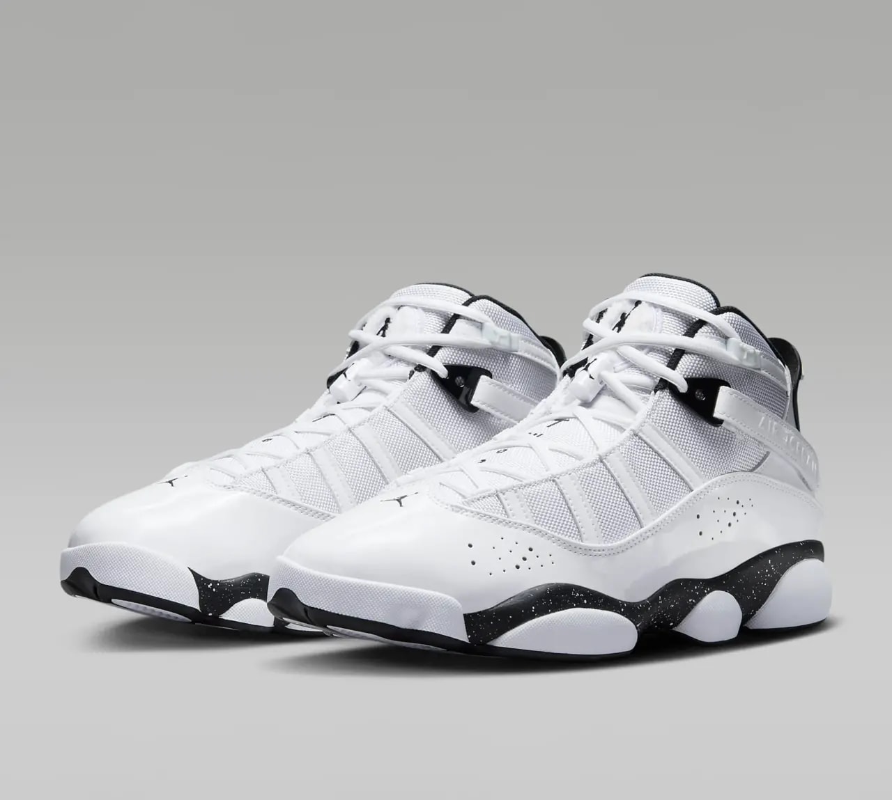 Giày Nike Air Jordan 6 Rings Reverse 'Oreo' 322992-111 — ảnh 2