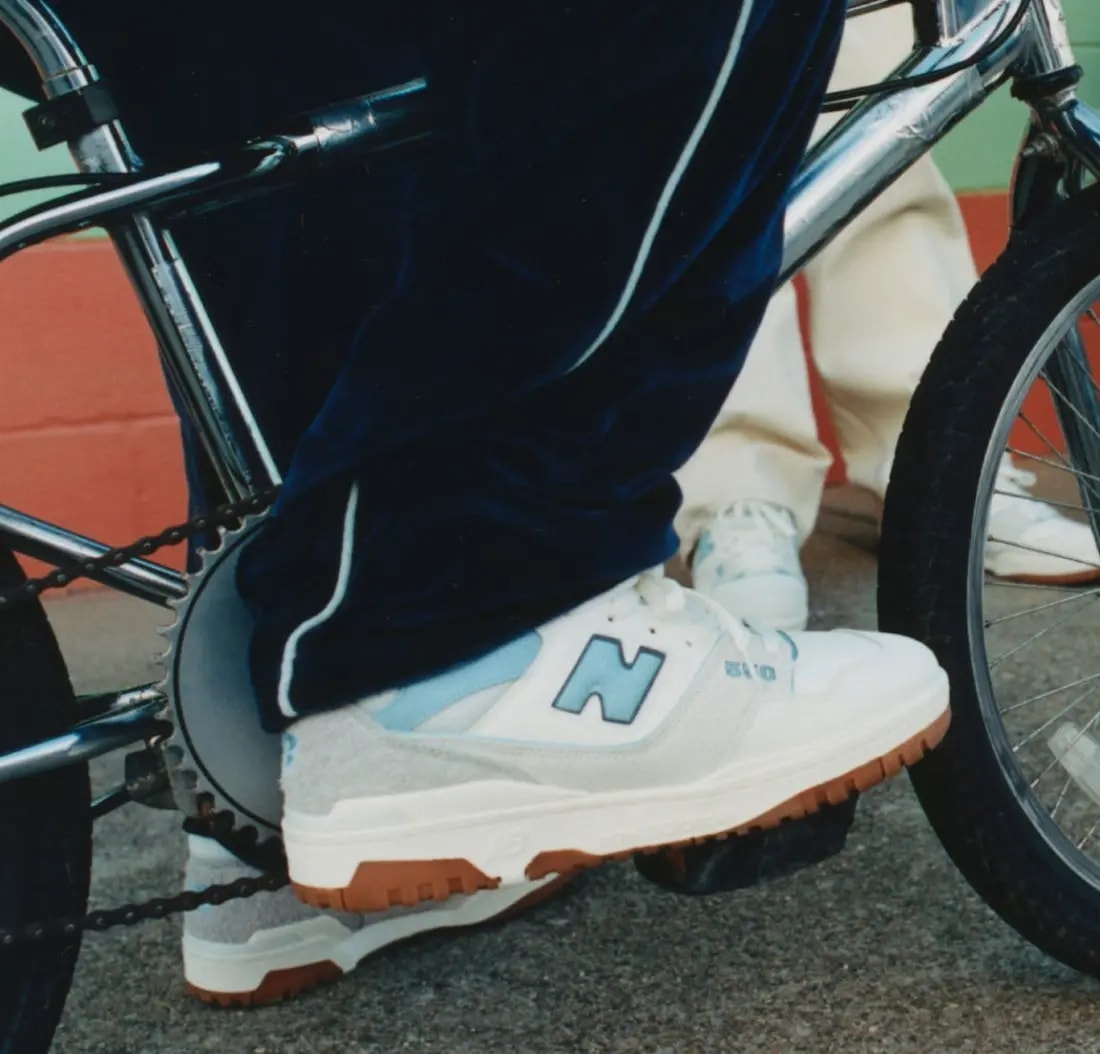 Giày New Balance 550 'White University Blue' BB550FCB — ảnh 3