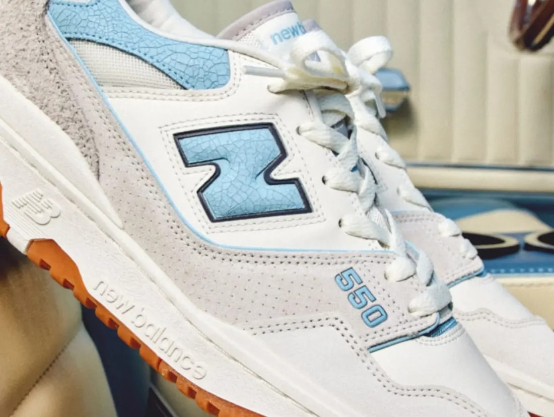 Giày New Balance 550 'White University Blue' BB550FCB — ảnh 5