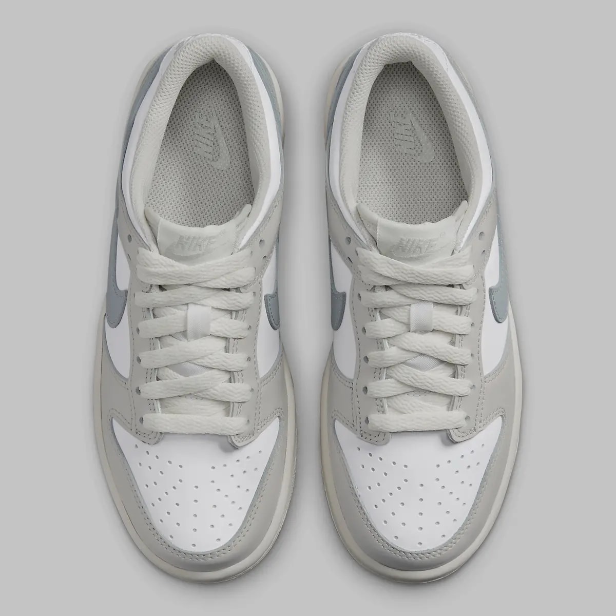 Giày Nike Dunk Low GS 'Light Silver' FB9109-109 — ảnh 4