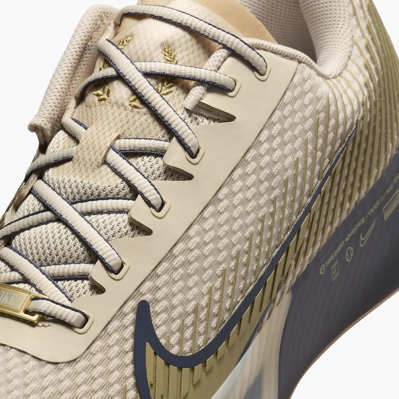 Giày Nike Court Vapor 11 Premium 'Metallic Gold' FN4735-101 — ảnh 3