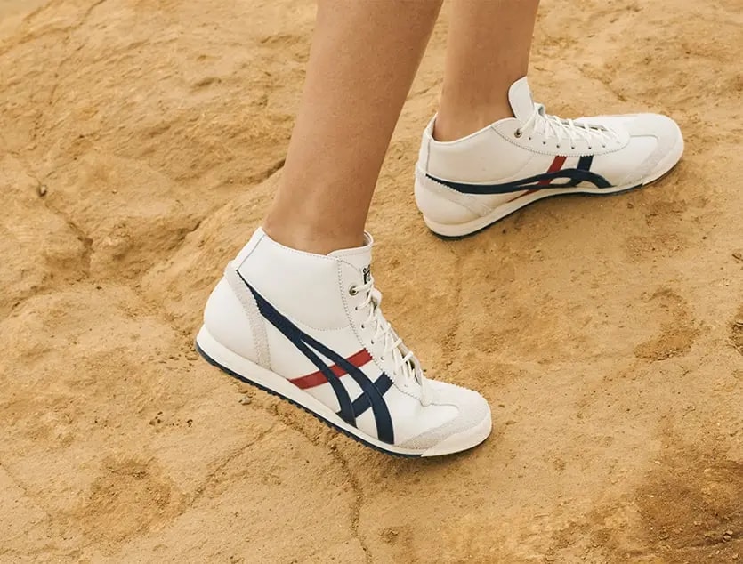 Giày Onitsuka Tiger Mexico 66 SD MR 'White Navy' 1183A001-100 — ảnh 2