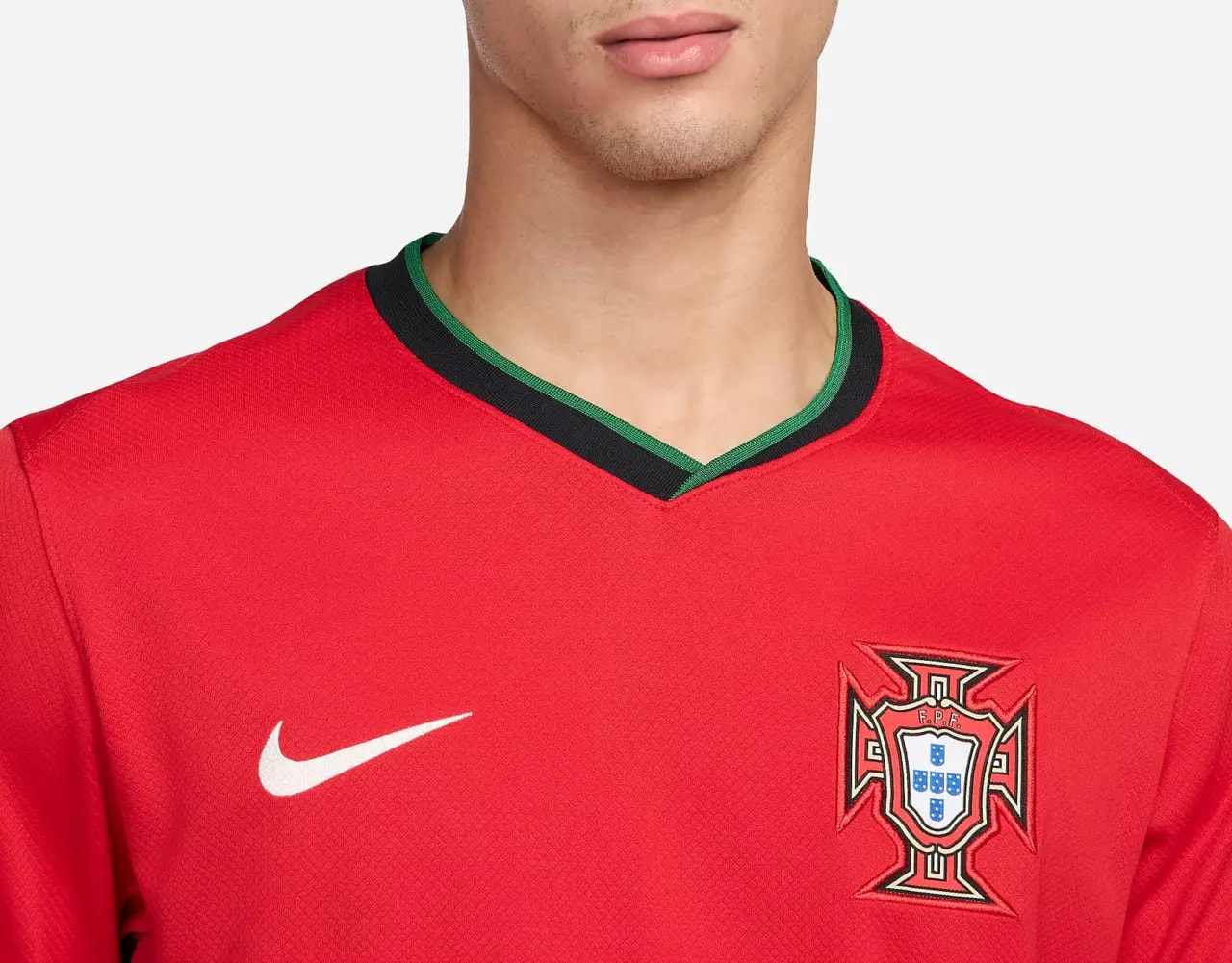 Áo Nike Portugal Home Jersey 2024/25 'Red' FJ4275-657 — ảnh 3