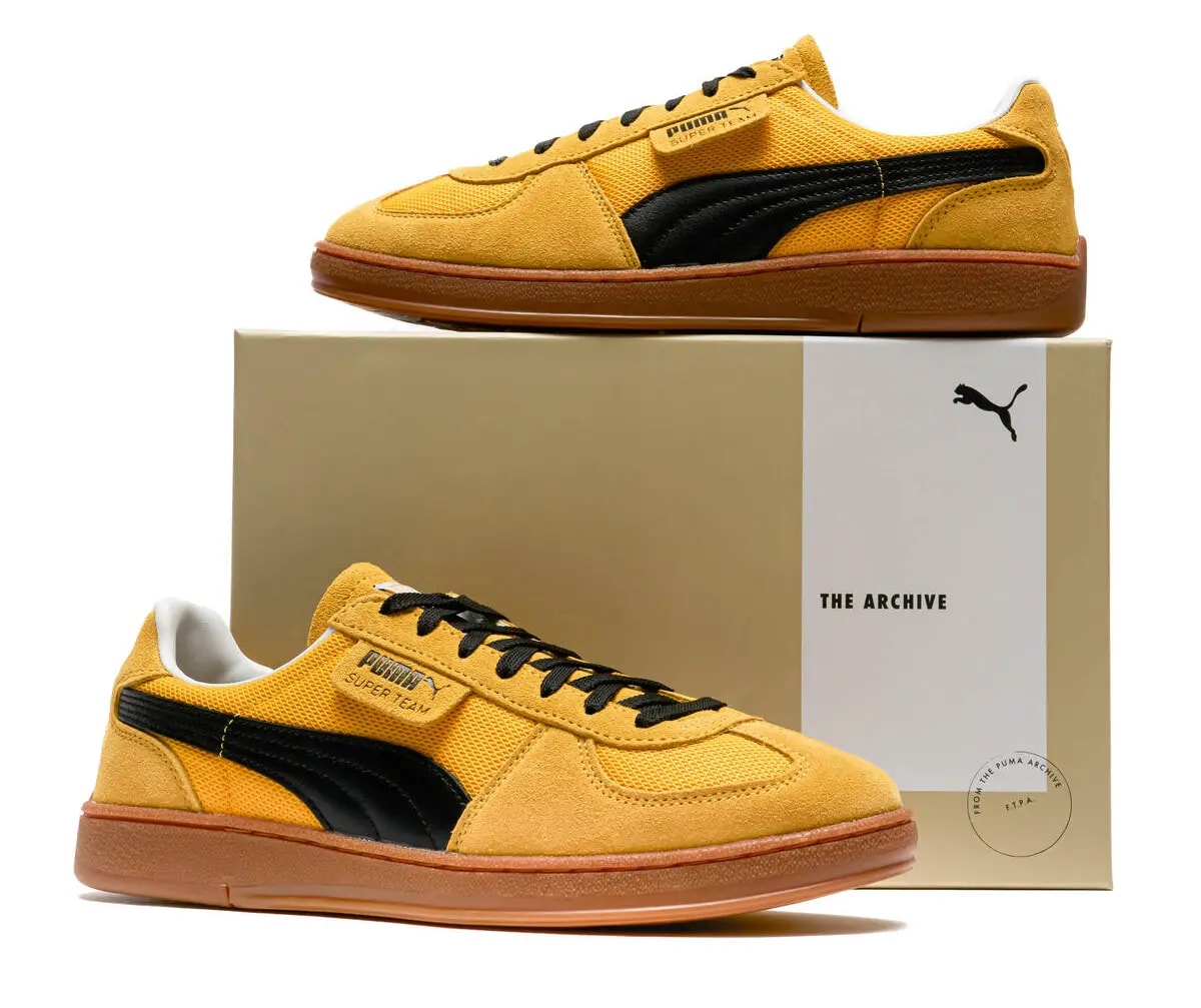 Giày Puma Super Team OG 'Yellow Sizzle' 390424-11 — ảnh 2