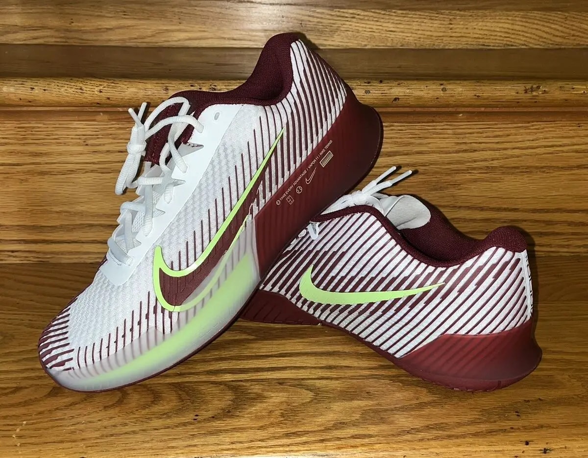 Giày Nike Court Air Zoom Vapor 11 'White Team Red' DR6966-104 — ảnh 3