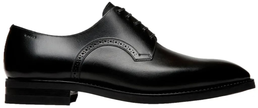 Giày Bally Scribe Derby 'Black' 6306437 — kich-thuoc: 40
