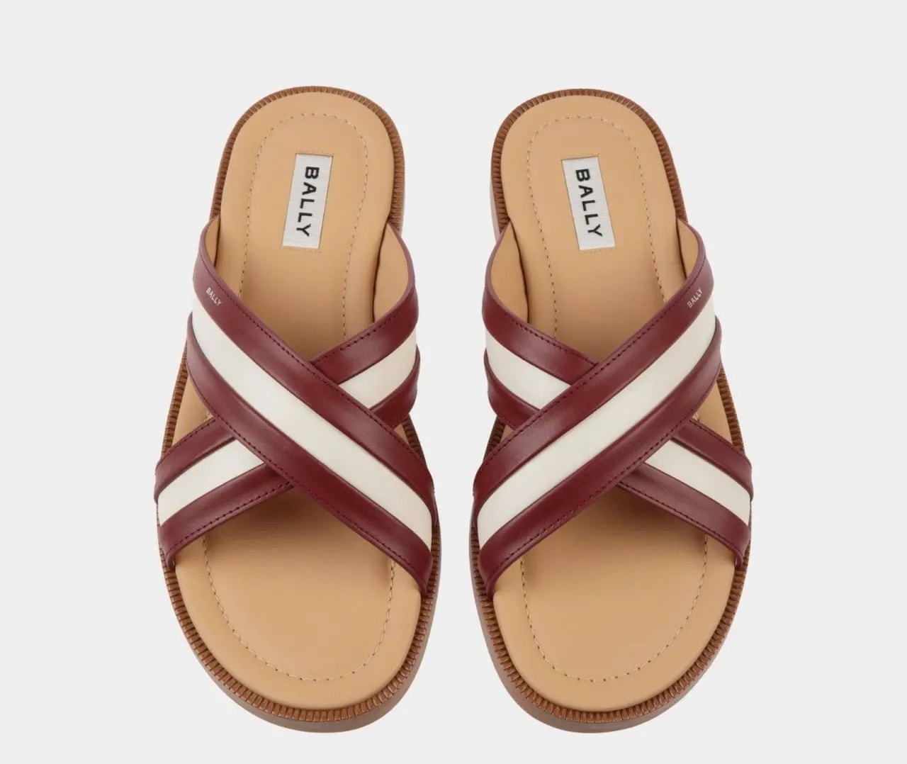 Dép Bally Glide Sandal 'Red' 6307405 — ảnh 3