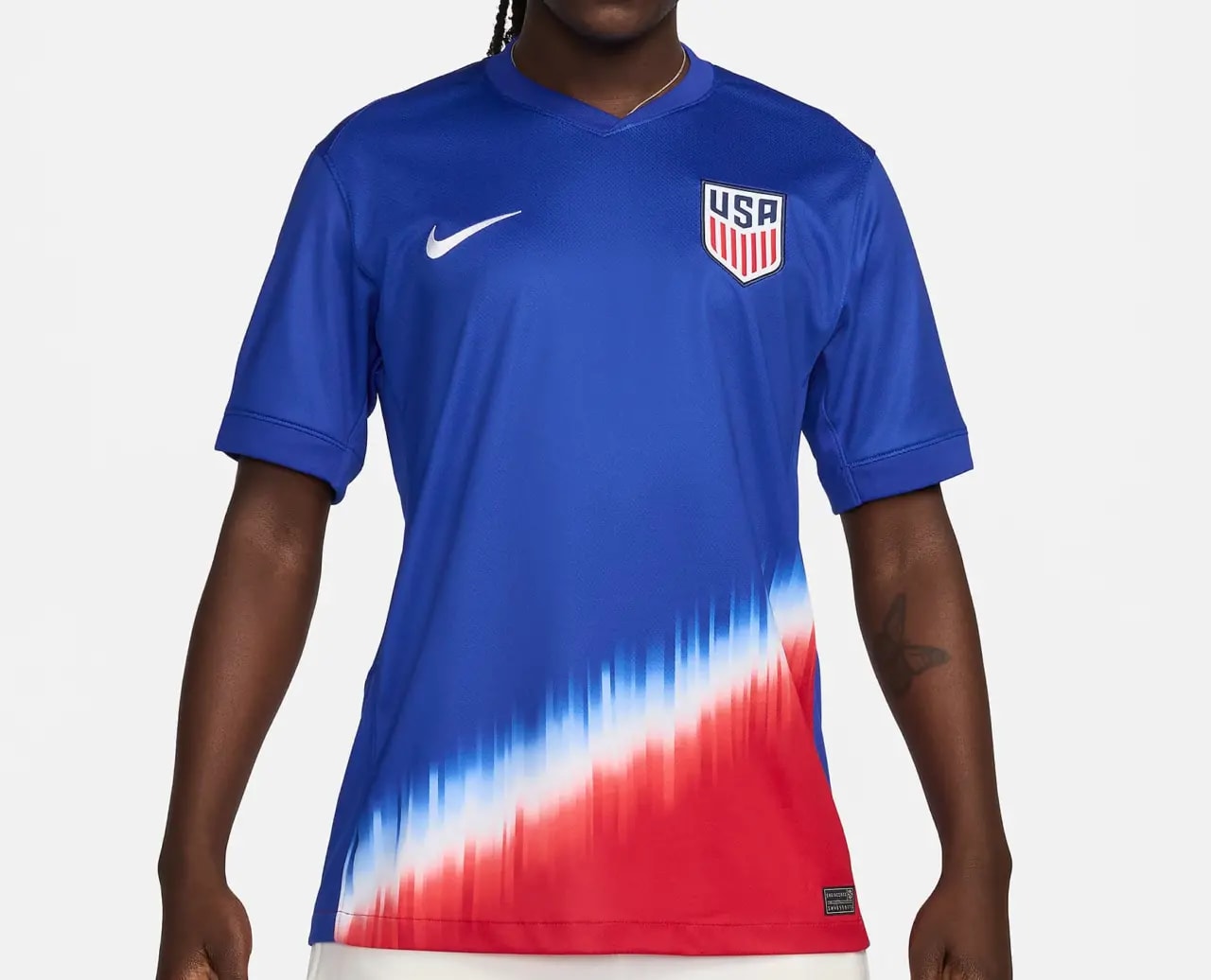 Áo Nike USA 2024 Away Jersey 'Blue' FJ4277-417 — ảnh 3