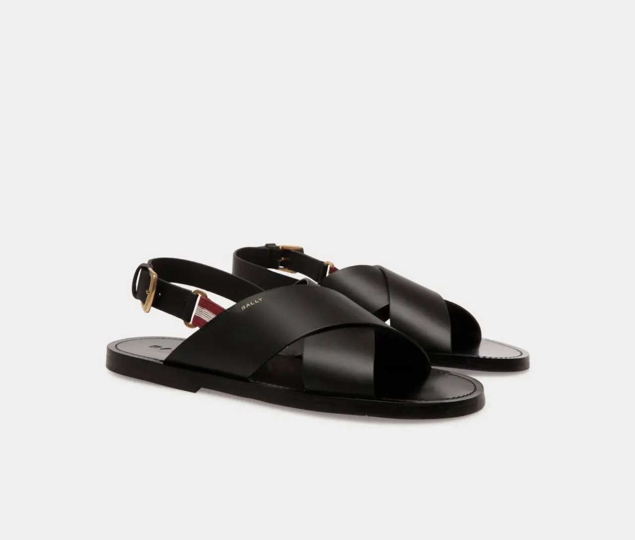Dép Bally Chateau Sandal 'Black' 6308062 — ảnh 5