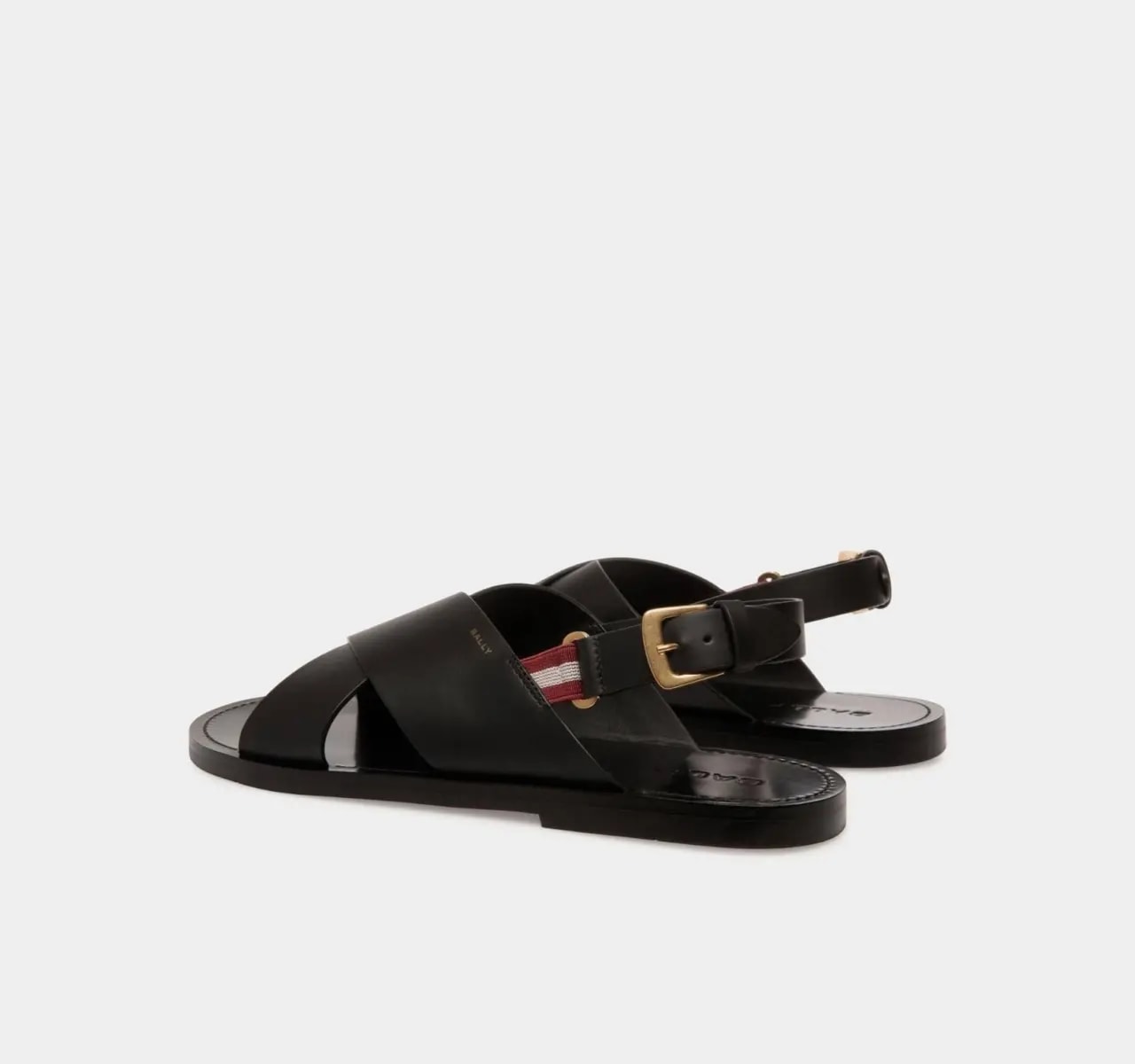 Dép Bally Chateau Sandal 'Black' 6308062 — ảnh 4