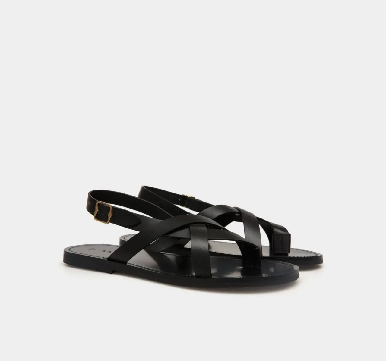 Dép Bally Chateau Sandal 'Black' 6306809 — ảnh 4
