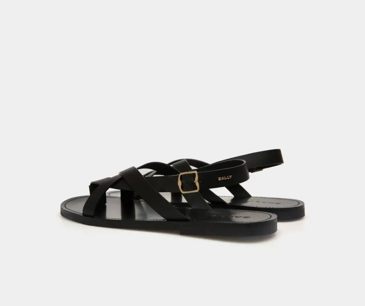 Dép Bally Chateau Sandal 'Black' 6306809 — ảnh 3