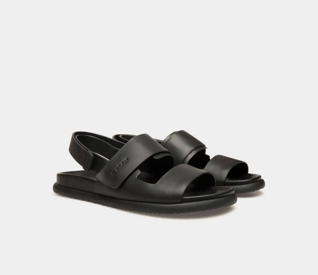 Dép Bally Newport Sandal 'Black' 6306807 — ảnh 4
