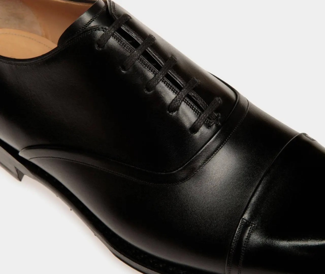 Giày Bally Scribe Un Oxford 'Black' 6308054 — ảnh 3