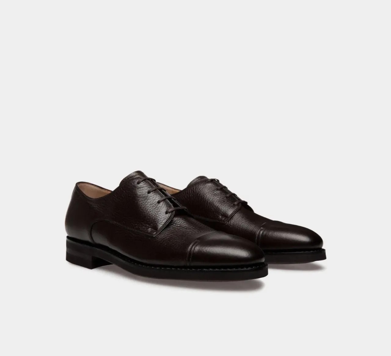 Giày Bally Scribe Un Derby 'Black' 6308963 — ảnh 4