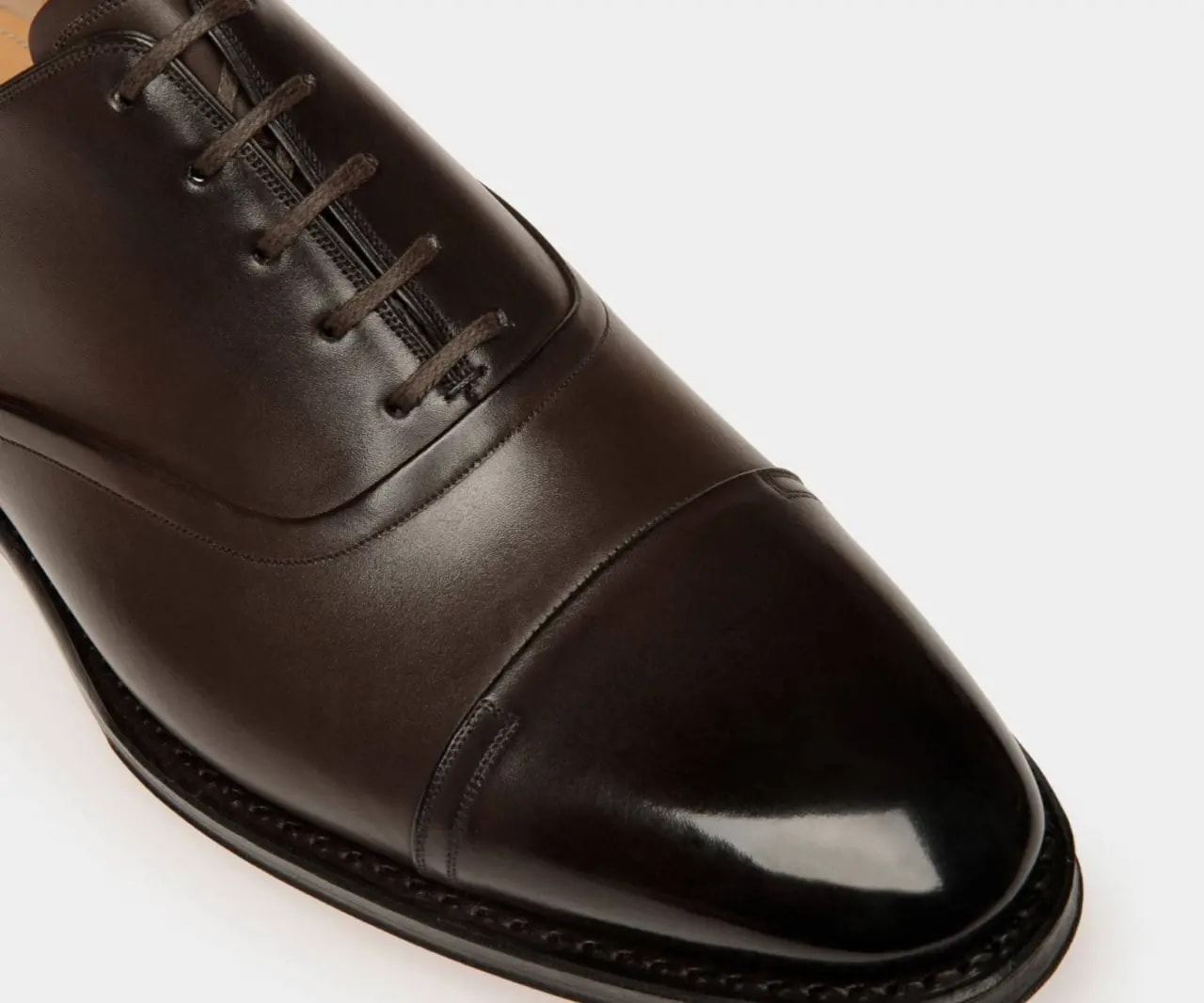 Giày Bally Scribe Un Oxford 'Ebony' 6308231 — ảnh 3