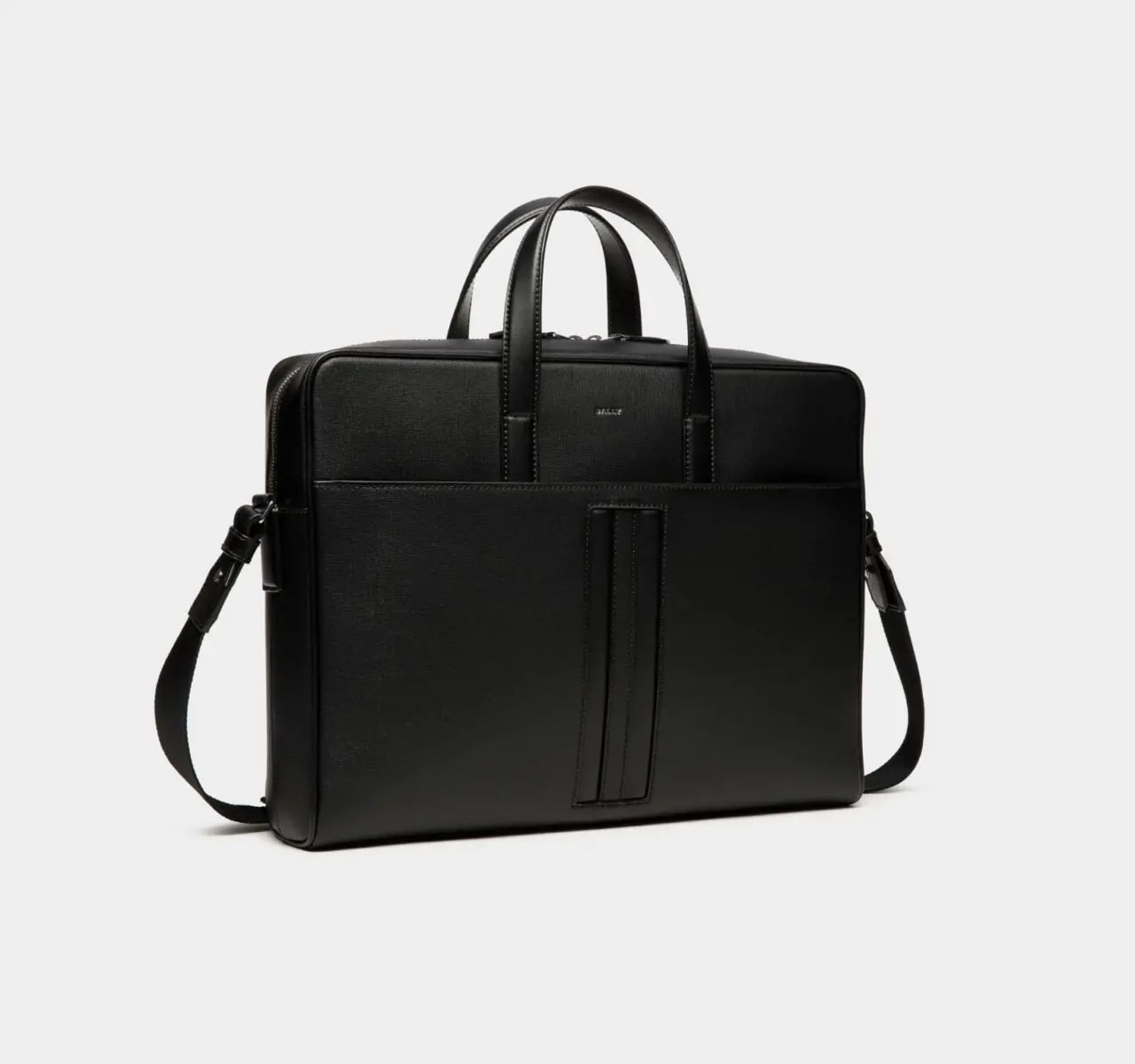 Túi Bally Mythos Briefcase 'Black' 6308372 — ảnh 3