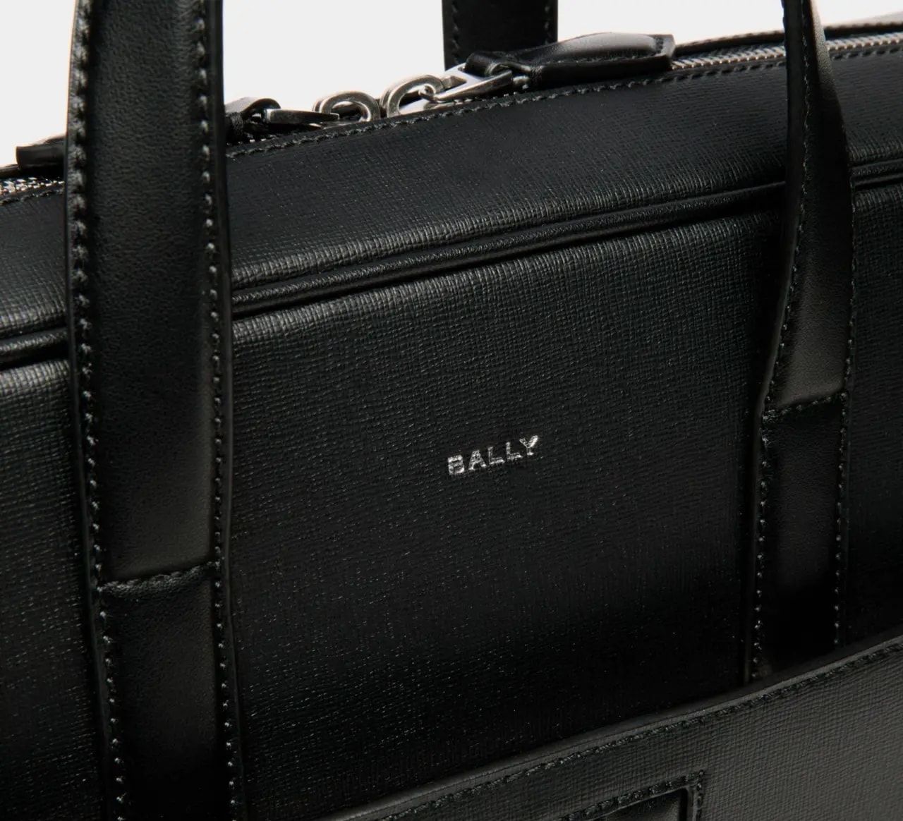 Túi Bally Mythos Briefcase 'Black' 6308372 — ảnh 2