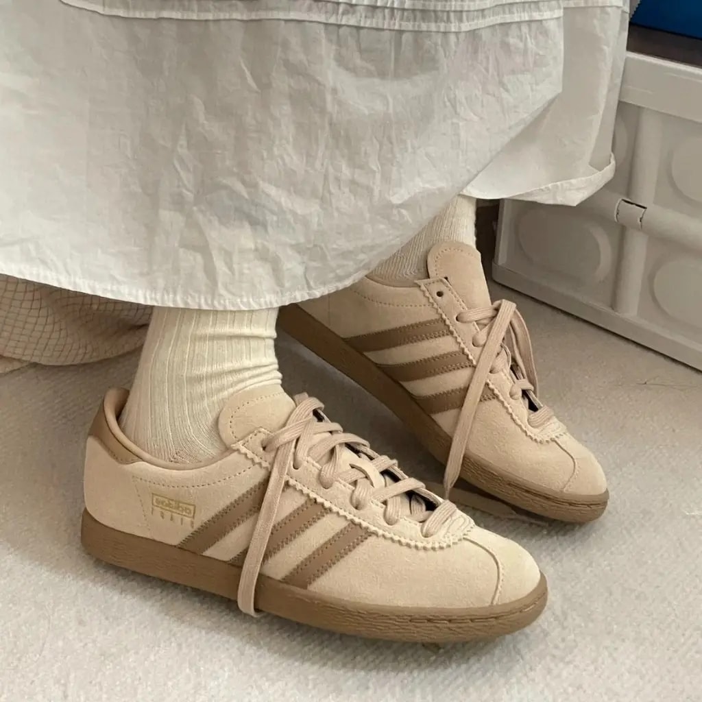 Giày Adidas Originals Stadt 'Cream Tan' JI1886 — ảnh 2