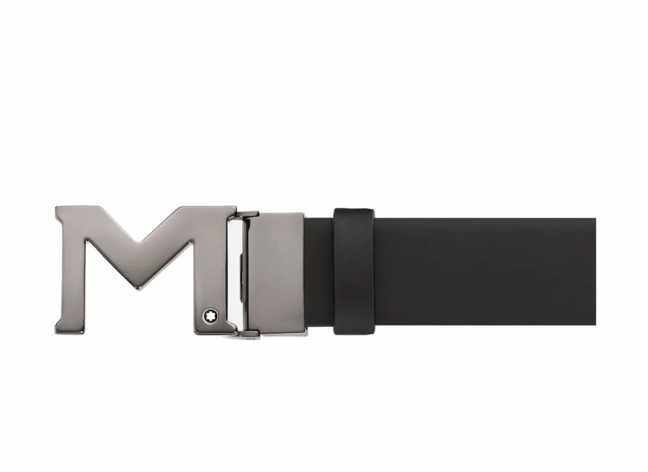 Thắt Lưng Montblanc Buckle Brushed 'Green' 129444 — ảnh 3