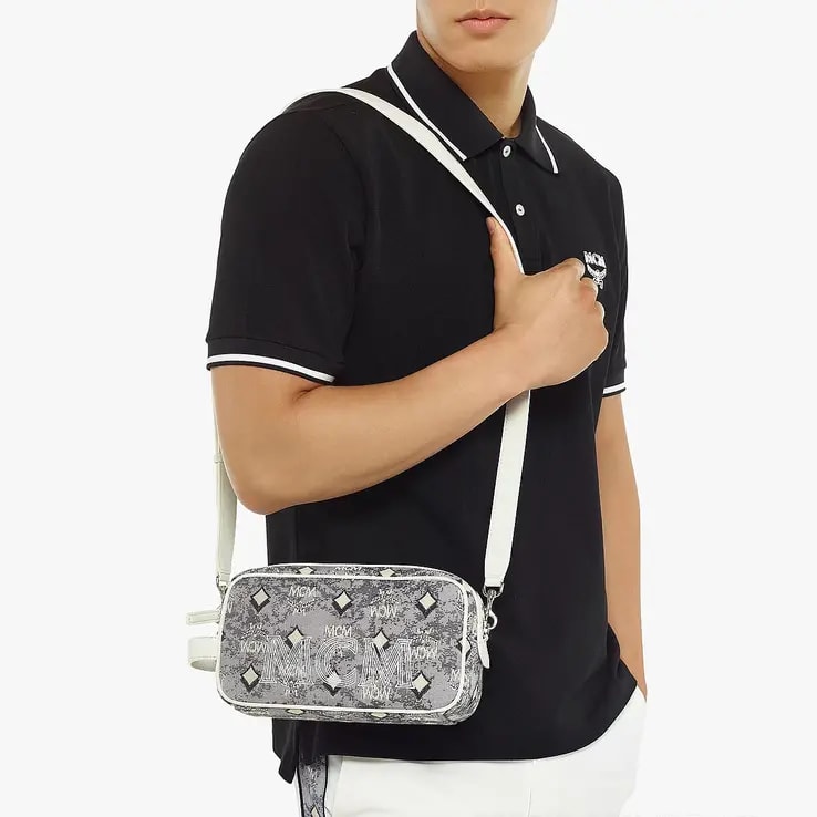 Túi MCM One Size Golf 'Silver' MXZCATT06EG001 — ảnh 2