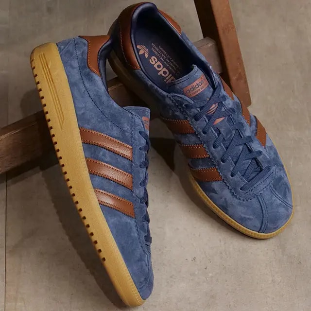 Giày Adidas Originals Bermuda 'Navy Red' JI4278 — ảnh 5