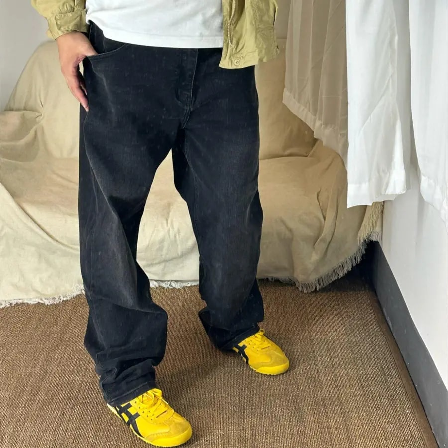 Giày Onitsuka Tiger Mexico 66 Deluxe 'Yellow Midsole' 1181A436-750 — ảnh 3