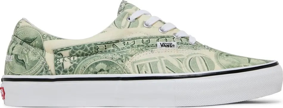 Giày Vans Skate Era x Supreme 'Dollar Bill' VN0A5FC9GRN — kich-thuoc: 42.5