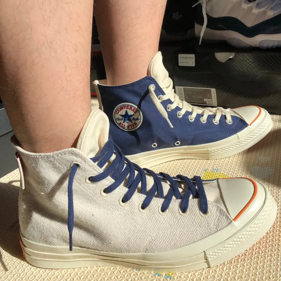 Giày Converse Chuck 70 Hi x Foot Patrol 'Natural' 165491C — ảnh 2