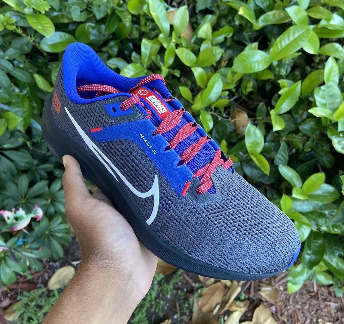 Giày Nike Air Zoom Pegasus 40 x NFL 'New York Giants' DZ6008-001 — ảnh 2