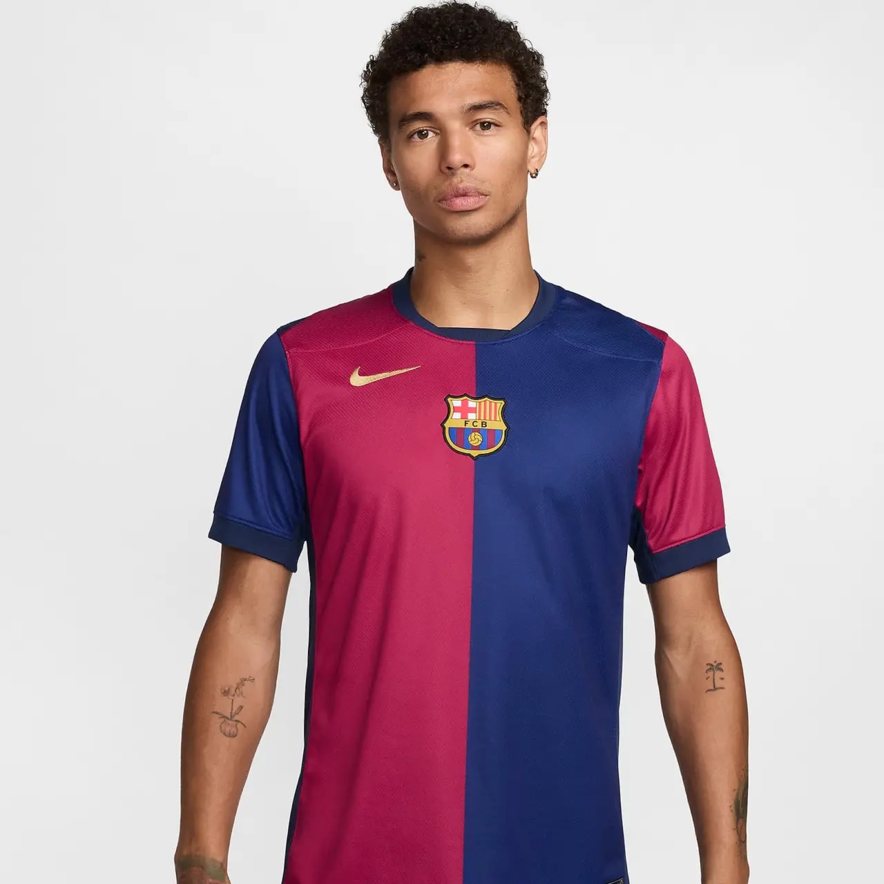 Áo Nike F.C. Barcelona 24/25 Stadium Home Dri-Fit 'Red Blue' FN8797-456 — ảnh 4