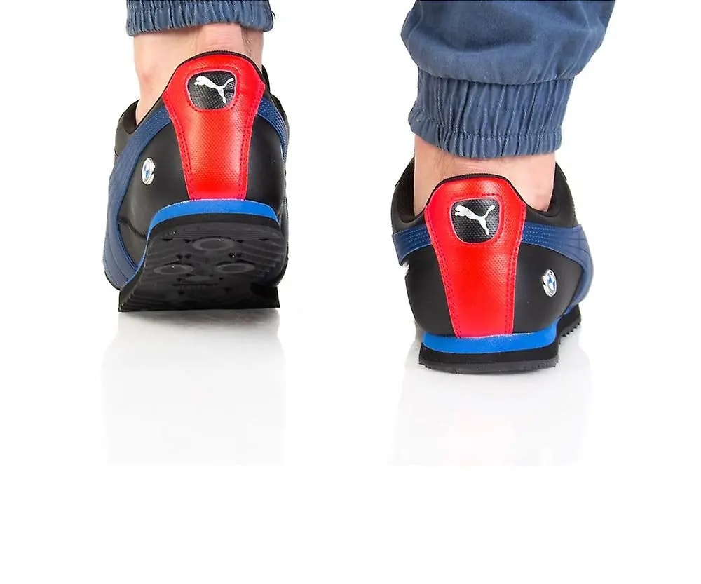 Giày Puma Roma x BMW Motorsport 'Black Blue Red' 307099-01 — ảnh 4
