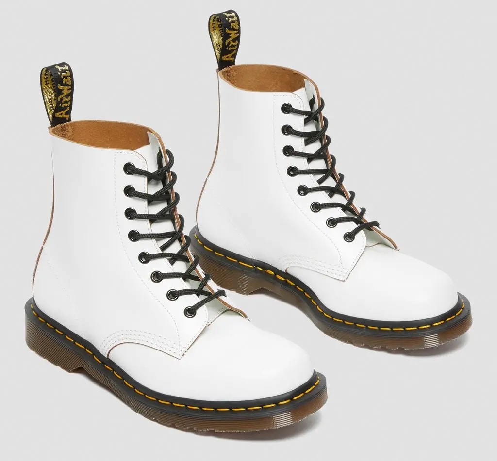 Giày Dr.Martens 1460 Vintage Made In England Lace Up 'White' 27452100 — ảnh 3